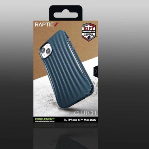 Raptic X-Doria Clutch Case etui iPhone 14 Plus pokrowiec plecki niebieski Raptic X-Doria Clutch Case etui iPhone 14 Plus pokrowiec plecki niebieski