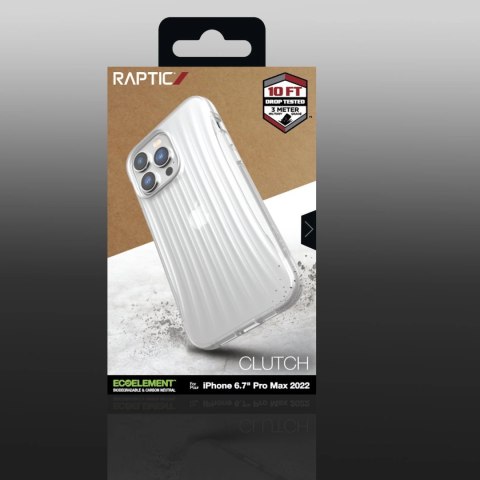 Raptic X-Doria Clutch Case etui iPhone 14 Pro Max pokrowiec plecki przezroczysty Raptic X-Doria Clutch Case etui iPhone 14 Pro Max pokrowiec plecki przezroczysty