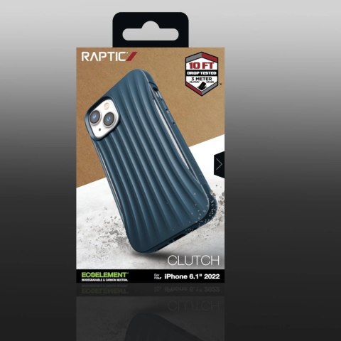 Raptic X-Doria Clutch Case etui iPhone 14 pokrowiec plecki niebieski Raptic X-Doria Clutch Case etui iPhone 14 pokrowiec plecki niebieski