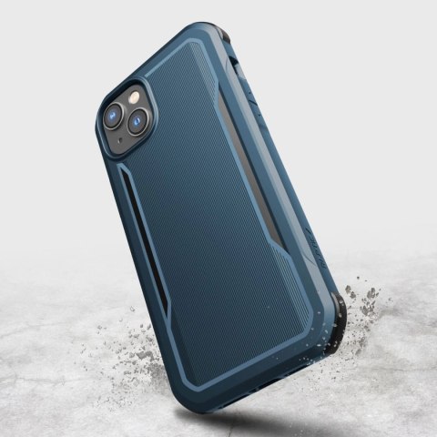 Raptic X-Doria Fort Case etui iPhone 14 Plus z MagSafe pancerny pokrowiec niebieski Raptic X-Doria Fort Case etui iPhone 14 Plus z MagSafe pancerny pokrowiec niebieski