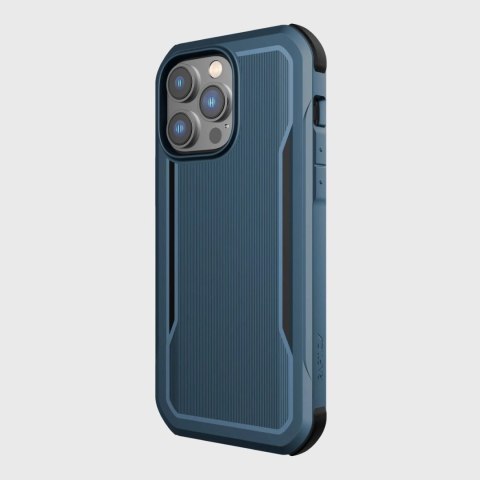 Raptic X-Doria Fort Case etui iPhone 14 Pro Max z MagSafe pancerny pokrowiec niebieski Raptic X-Doria Fort Case etui iPhone 14 Pro Max z MagSafe pancerny pokrowiec niebieski