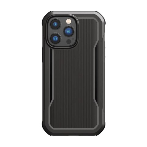 Raptic X-Doria Fort Case etui iPhone 14 Pro z MagSafe pancerny pokrowiec czarny Raptic X-Doria Fort Case etui iPhone 14 Pro z MagSafe pancerny pokrowiec czarny