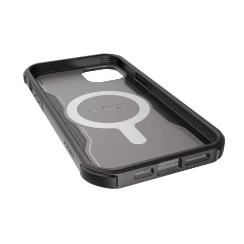 Raptic X-Doria Fort Case etui iPhone 14 Pro z MagSafe pancerny pokrowiec czarny Raptic X-Doria Fort Case etui iPhone 14 Pro z MagSafe pancerny pokrowiec czarny