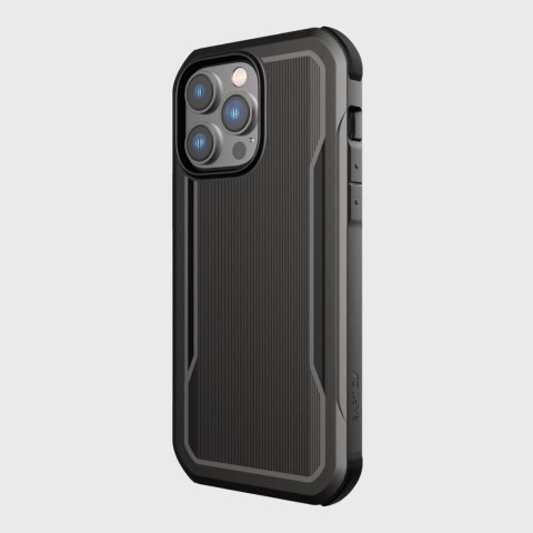 Raptic X-Doria Fort Case etui iPhone 14 Pro z MagSafe pancerny pokrowiec czarny Raptic X-Doria Fort Case etui iPhone 14 Pro z MagSafe pancerny pokrowiec czarny
