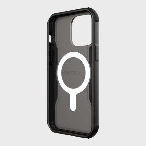 Raptic X-Doria Fort Case etui iPhone 14 Pro z MagSafe pancerny pokrowiec czarny Raptic X-Doria Fort Case etui iPhone 14 Pro z MagSafe pancerny pokrowiec czarny