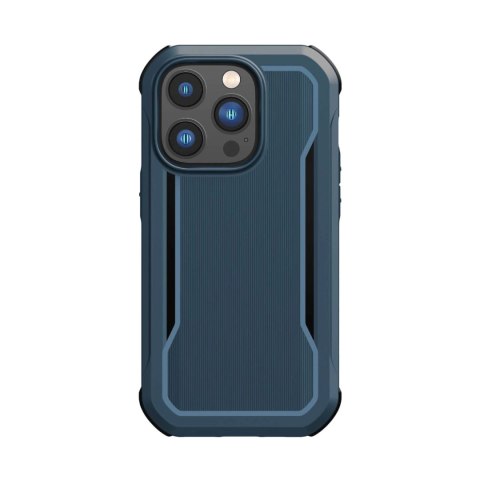 Raptic X-Doria Fort Case etui iPhone 14 Pro z MagSafe pancerny pokrowiec niebieski Raptic X-Doria Fort Case etui iPhone 14 Pro z MagSafe pancerny pokrowiec niebieski