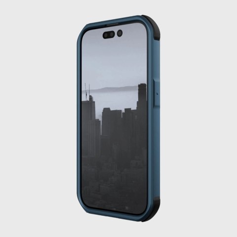 Raptic X-Doria Fort Case etui iPhone 14 Pro z MagSafe pancerny pokrowiec niebieski Raptic X-Doria Fort Case etui iPhone 14 Pro z MagSafe pancerny pokrowiec niebieski