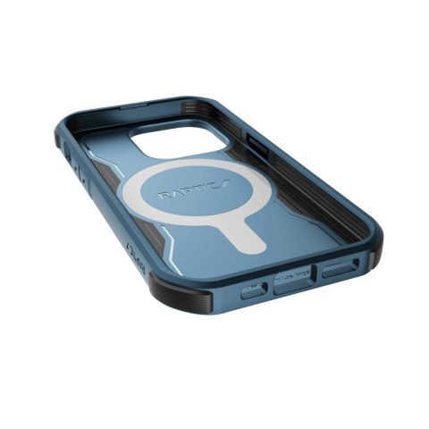 Raptic X-Doria Fort Case etui iPhone 14 Pro z MagSafe pancerny pokrowiec niebieski Raptic X-Doria Fort Case etui iPhone 14 Pro z MagSafe pancerny pokrowiec niebieski
