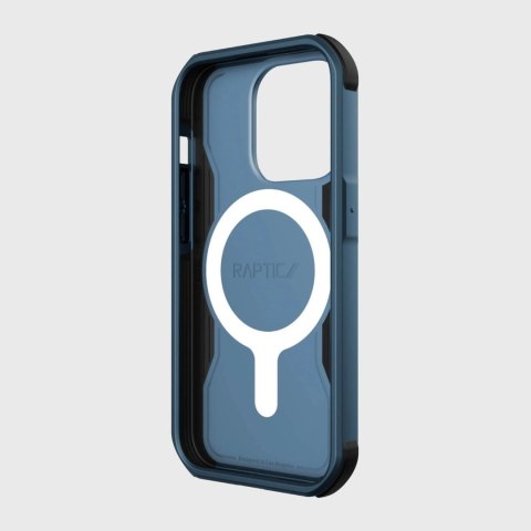 Raptic X-Doria Fort Case etui iPhone 14 Pro z MagSafe pancerny pokrowiec niebieski Raptic X-Doria Fort Case etui iPhone 14 Pro z MagSafe pancerny pokrowiec niebieski
