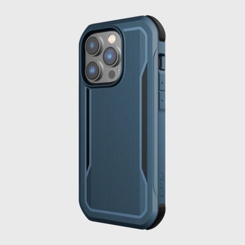 Raptic X-Doria Fort Case etui iPhone 14 Pro z MagSafe pancerny pokrowiec niebieski Raptic X-Doria Fort Case etui iPhone 14 Pro z MagSafe pancerny pokrowiec niebieski