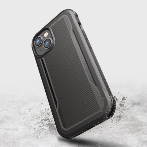Raptic X-Doria Fort Case etui iPhone 14 z MagSafe pancerny pokrowiec czarny Raptic X-Doria Fort Case etui iPhone 14 z MagSafe pancerny pokrowiec czarny