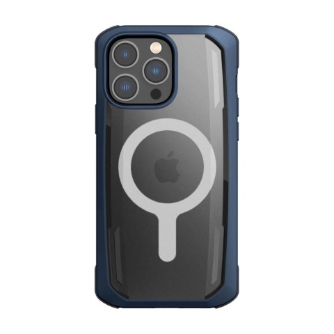 Raptic X-Doria Secure Case etui iPhone 14 Pro Max z MagSafe pancerny pokrowiec niebieski Raptic X-Doria Secure Case etui iPhone 14 Pro Max z MagSafe pancerny pokrowiec niebieski