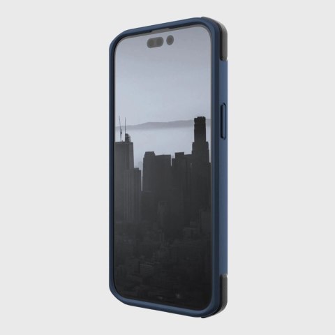 Raptic X-Doria Secure Case etui iPhone 14 Pro Max z MagSafe pancerny pokrowiec niebieski Raptic X-Doria Secure Case etui iPhone 14 Pro Max z MagSafe pancerny pokrowiec niebieski