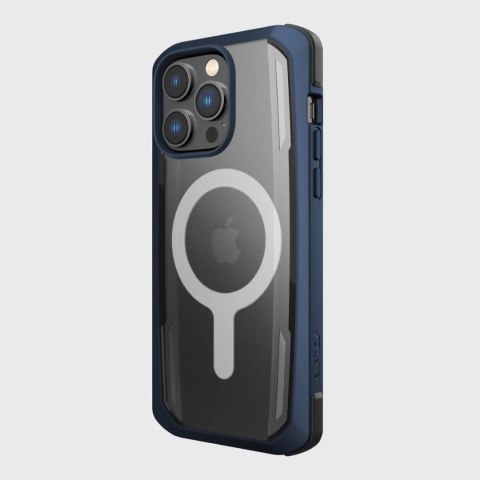 Raptic X-Doria Secure Case etui iPhone 14 Pro Max z MagSafe pancerny pokrowiec niebieski Raptic X-Doria Secure Case etui iPhone 14 Pro Max z MagSafe pancerny pokrowiec niebieski