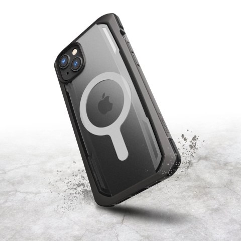Raptic X-Doria Secure Case etui iPhone 14 Pro z MagSafe pancerny pokrowiec czarny Raptic X-Doria Secure Case etui iPhone 14 Pro z MagSafe pancerny pokrowiec czarny