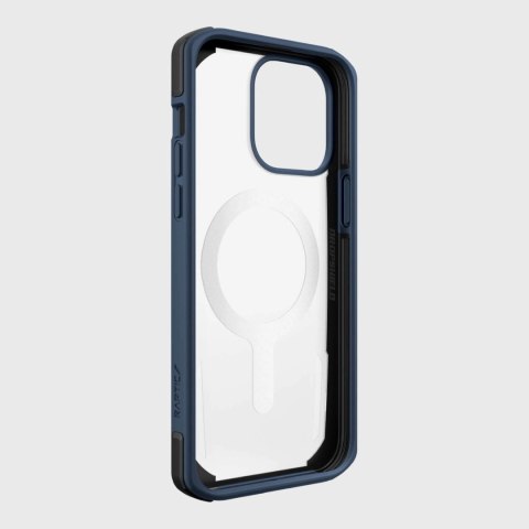 Raptic X-Doria Secure Case etui iPhone 14 Pro z MagSafe pancerny pokrowiec niebieski