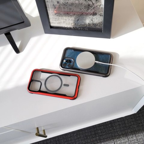 Raptic X-Doria Secure Case etui iPhone 14 Pro z MagSafe pancerny pokrowiec zielony Raptic X-Doria Secure Case etui iPhone 14 Pro z MagSafe pancerny pokrowiec zielony