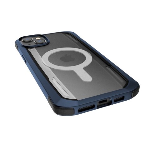 Raptic X-Doria Secure Case etui iPhone 14 z MagSafe pancerny pokrowiec niebieski Raptic X-Doria Secure Case etui iPhone 14 z MagSafe pancerny pokrowiec niebieski