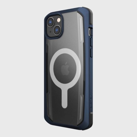 Raptic X-Doria Secure Case etui iPhone 14 z MagSafe pancerny pokrowiec niebieski Raptic X-Doria Secure Case etui iPhone 14 z MagSafe pancerny pokrowiec niebieski