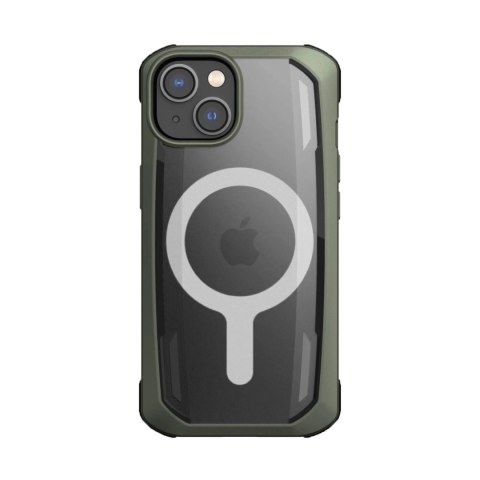 Raptic X-Doria Secure Case etui iPhone 14 z MagSafe pancerny pokrowiec zielony Raptic X-Doria Secure Case etui iPhone 14 z MagSafe pancerny pokrowiec zielony
