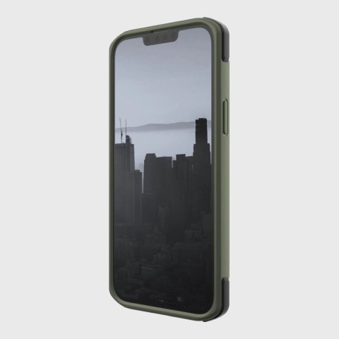 Raptic X-Doria Secure Case etui iPhone 14 z MagSafe pancerny pokrowiec zielony Raptic X-Doria Secure Case etui iPhone 14 z MagSafe pancerny pokrowiec zielony