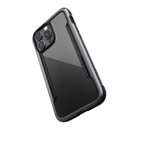 Raptic X-Doria Shield Case etui iPhone 14 Pro Max pancerny pokrowiec czarny Raptic X-Doria Shield Case etui iPhone 14 Pro Max pancerny pokrowiec czarny
