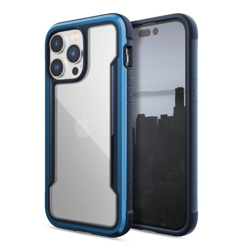 Raptic X-Doria Shield Case etui iPhone 14 Pro Max pancerny pokrowiec niebieski Raptic X-Doria Shield Case etui iPhone 14 Pro Max pancerny pokrowiec niebieski