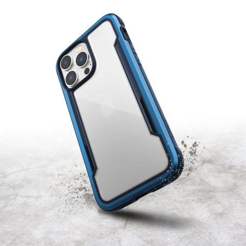 Raptic X-Doria Shield Case etui iPhone 14 Pro Max pancerny pokrowiec niebieski Raptic X-Doria Shield Case etui iPhone 14 Pro Max pancerny pokrowiec niebieski