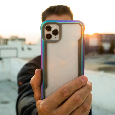 Raptic X-Doria Shield Case etui iPhone 14 Pro Max pancerny pokrowiec niebieski Raptic X-Doria Shield Case etui iPhone 14 Pro Max pancerny pokrowiec niebieski