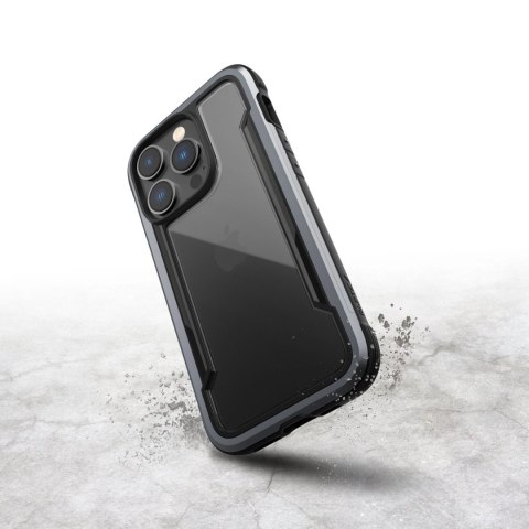 Raptic X-Doria Shield Case etui iPhone 14 Pro pancerny pokrowiec czarny Raptic X-Doria Shield Case etui iPhone 14 Pro pancerny pokrowiec czarny
