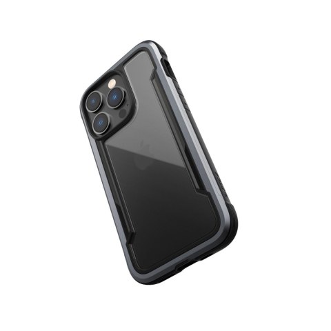Raptic X-Doria Shield Case etui iPhone 14 Pro pancerny pokrowiec czarny Raptic X-Doria Shield Case etui iPhone 14 Pro pancerny pokrowiec czarny
