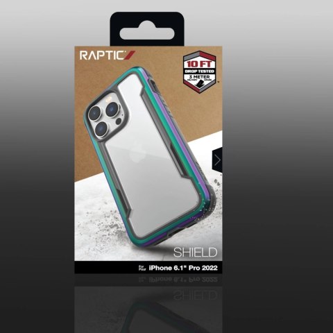 Raptic X-Doria Shield Case etui iPhone 14 Pro pancerny pokrowiec opal Raptic X-Doria Shield Case etui iPhone 14 Pro pancerny pokrowiec opal