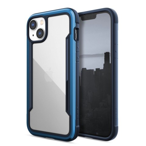 Raptic X-Doria Shield Case etui iPhone 14 pancerny pokrowiec niebieski Raptic X-Doria Shield Case etui iPhone 14 pancerny pokrowiec niebieski