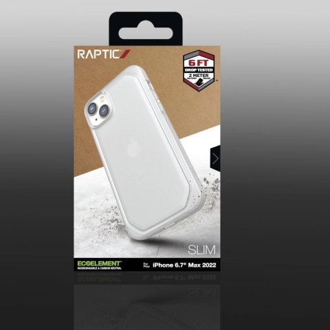 Raptic X-Doria Slim Case etui iPhone 14 Plus pokrowiec plecki przezroczysty Raptic X-Doria Slim Case etui iPhone 14 Plus pokrowiec plecki przezroczysty