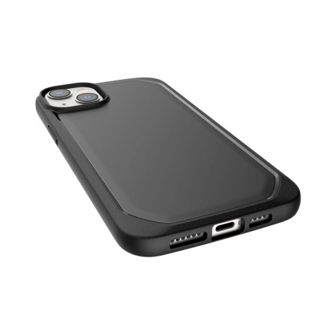Raptic X-Doria Slim Case etui iPhone 14 pokrowiec plecki czarny Raptic X-Doria Slim Case etui iPhone 14 pokrowiec plecki czarny