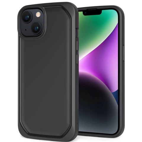 Raptic X-Doria Slim Case etui iPhone 14 pokrowiec plecki czarny Raptic X-Doria Slim Case etui iPhone 14 pokrowiec plecki czarny