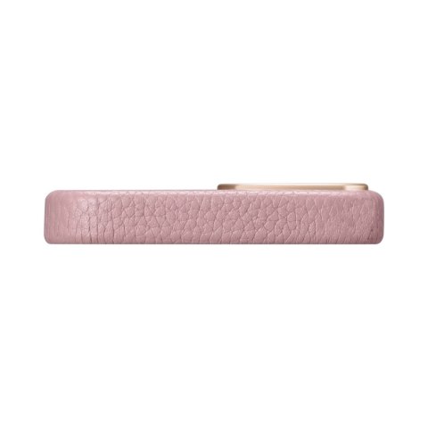 ICarer Litchi Premium Leather Case skórzane etui iPhone 14 Plus magnetyczne z MagSafe różowy (WMI14220711-PK) ICarer Litchi Premium Leather Case skórzane etui iPhone 14 Plus magnetyczne z MagSafe różowy (WMI14220711-PK)