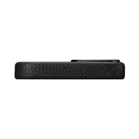 ICarer Litchi Premium Leather Case skórzane etui iPhone 14 Pro Max magnetyczne z MagSafe czarny (WMI14220712-BK)