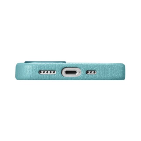 ICarer Litchi Premium Leather Case skórzane etui iPhone 14 Pro Max magnetyczne z MagSafe zielony (WMI14220712-GN) ICarer Litchi Premium Leather Case skórzane etui iPhone 14 Pro Max magnetyczne z MagSafe zielony (WMI14220712-GN)