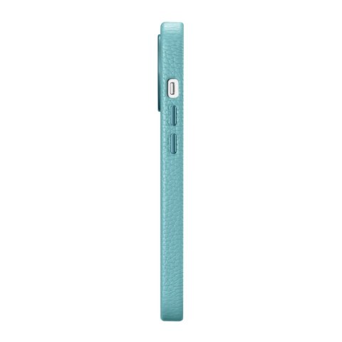 ICarer Litchi Premium Leather Case skórzane etui iPhone 14 Pro magnetyczne z MagSafe zielony (WMI14220710-GN)