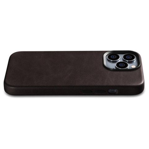 ICarer Oil Wax Premium Leather Case skórzane etui iPhone 14 Pro Max magnetyczne z MagSafe brązowy (WMI14220704-BN) ICarer Oil Wax Premium Leather Case skórzane etui iPhone 14 Pro Max magnetyczne z MagSafe brązowy (WMI14220704-BN)