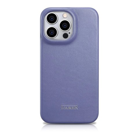 ICarer CE Premium Leather Folio Case skórzane etui iPhone 14 Pro z klapką magnetyczne MagSafe jasnofioletowy (WMI14220714-LP) ICarer CE Premium Leather Folio Case skórzane etui iPhone 14 Pro z klapką magnetyczne MagSafe jasnofioletowy (WMI14220714-LP)