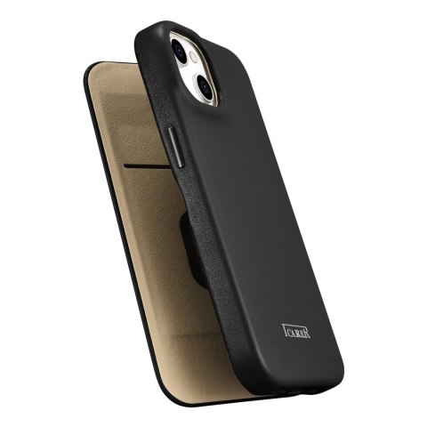 ICarer CE Premium Leather Folio Case skórzane etui iPhone 14 z klapką magnetyczne MagSafe czarny (WMI14220713-BK) ICarer CE Premium Leather Folio Case skórzane etui iPhone 14 z klapką magnetyczne MagSafe czarny (WMI14220713-BK)