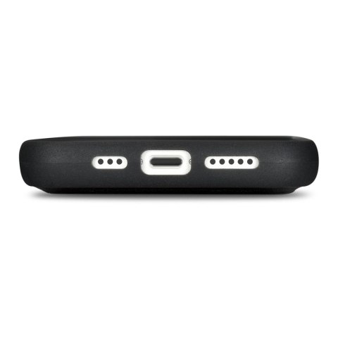 ICarer Wallet Case 2in1 etui iPhone 14 Pro Max skórzany pokrowiec z klapką Anti-RFID czarny (WMI14220728-BK)