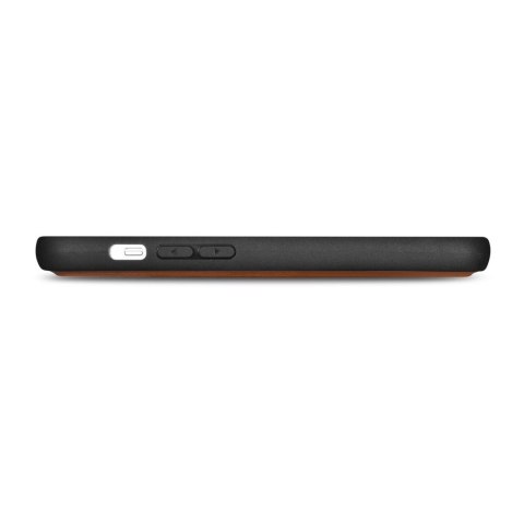 ICarer Wallet Case 2in1 etui iPhone 14 Pro skórzany pokrowiec z klapką Anti-RFID brązowy (WMI14220726-BN)