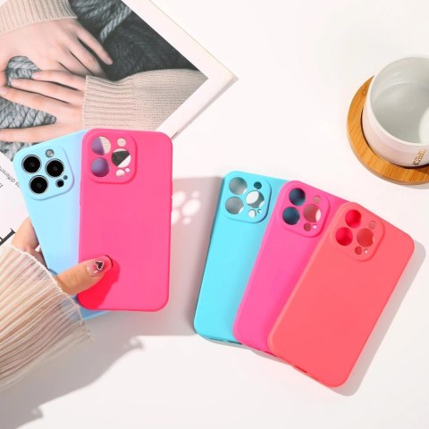 Silicone case etui iPhone 14 Plus silikonowy pokrowiec zielone Silicone case etui iPhone 14 Plus silikonowy pokrowiec zielone