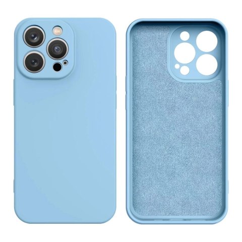 Silicone case etui Xiaomi Redmi Note 11 / Note 11S silikonowy pokrowiec jasnoniebieskie Silicone case etui Xiaomi Redmi Note 11 / Note 11S silikonowy pokrowiec jasnoniebieskie