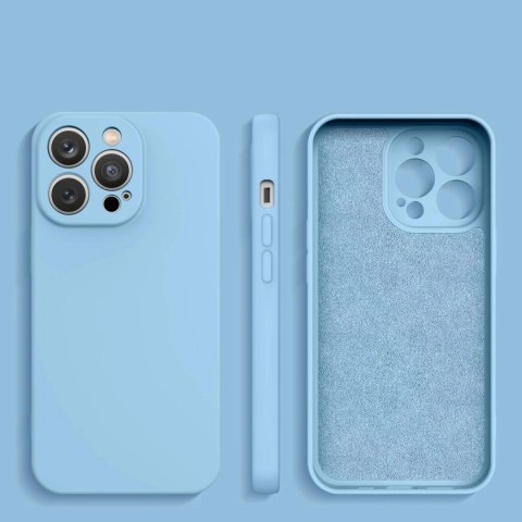 Silicone case etui Xiaomi Redmi Note 11 / Note 11S silikonowy pokrowiec jasnoniebieskie Silicone case etui Xiaomi Redmi Note 11 / Note 11S silikonowy pokrowiec jasnoniebieskie