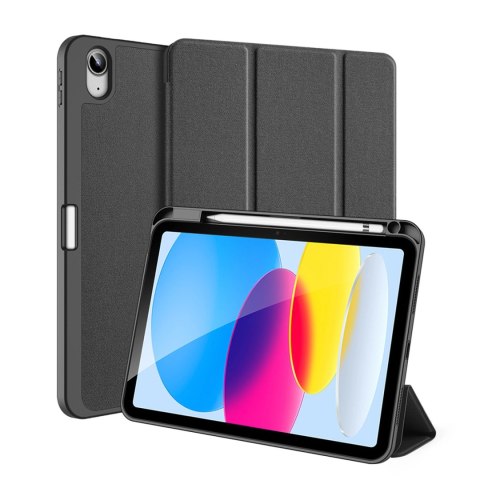 Dux Ducis Domo etui iPad 10.9'' 2022 (10 gen.) pokrowiec smart cover podstawka czarne Dux Ducis Domo etui iPad 10.9'' 2022 (10 gen.) pokrowiec smart cover podstawka czarne