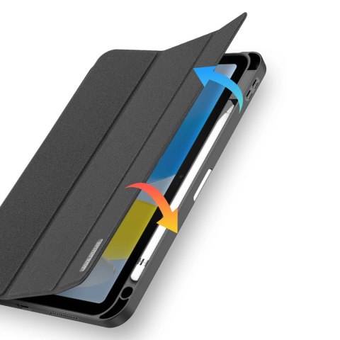 Dux Ducis Domo etui iPad 10.9'' 2022 (10 gen.) pokrowiec smart cover podstawka czarne Dux Ducis Domo etui iPad 10.9'' 2022 (10 gen.) pokrowiec smart cover podstawka czarne